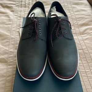 Used Like New Cole Haan Original Grand Plain Toe. Size 10.5 Black Matte Leather